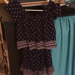 Rue 21 red, white, and blue romper. Worn once.